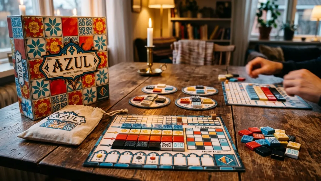 Azul regler — komplett snabbguide & poängräkning på svenska spelregler, setup och officiella komponenter