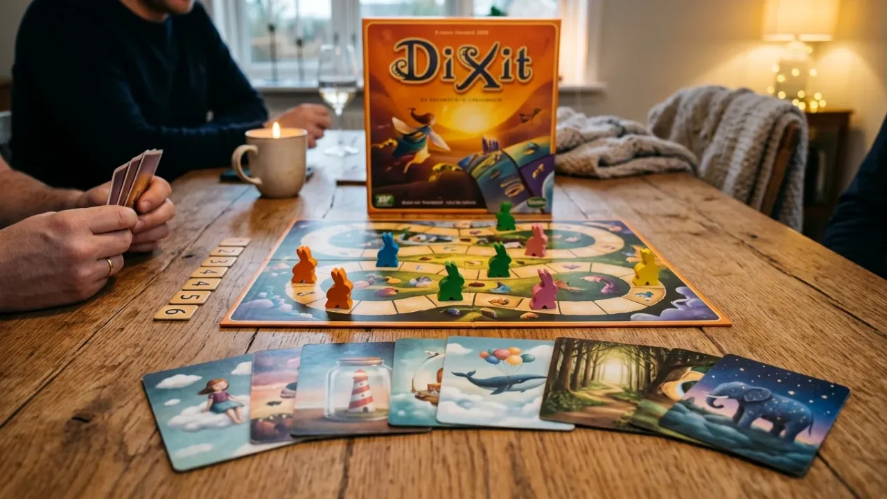 Dixit regler — komplett snabbguide & poängräkning på svenska spelregler, setup och officiella komponenter