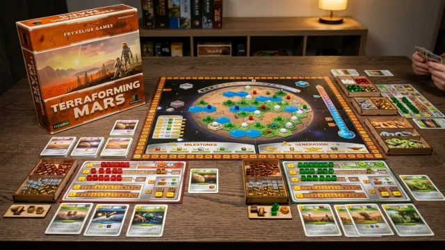 Terraforming Mars regler snabbguide och regler